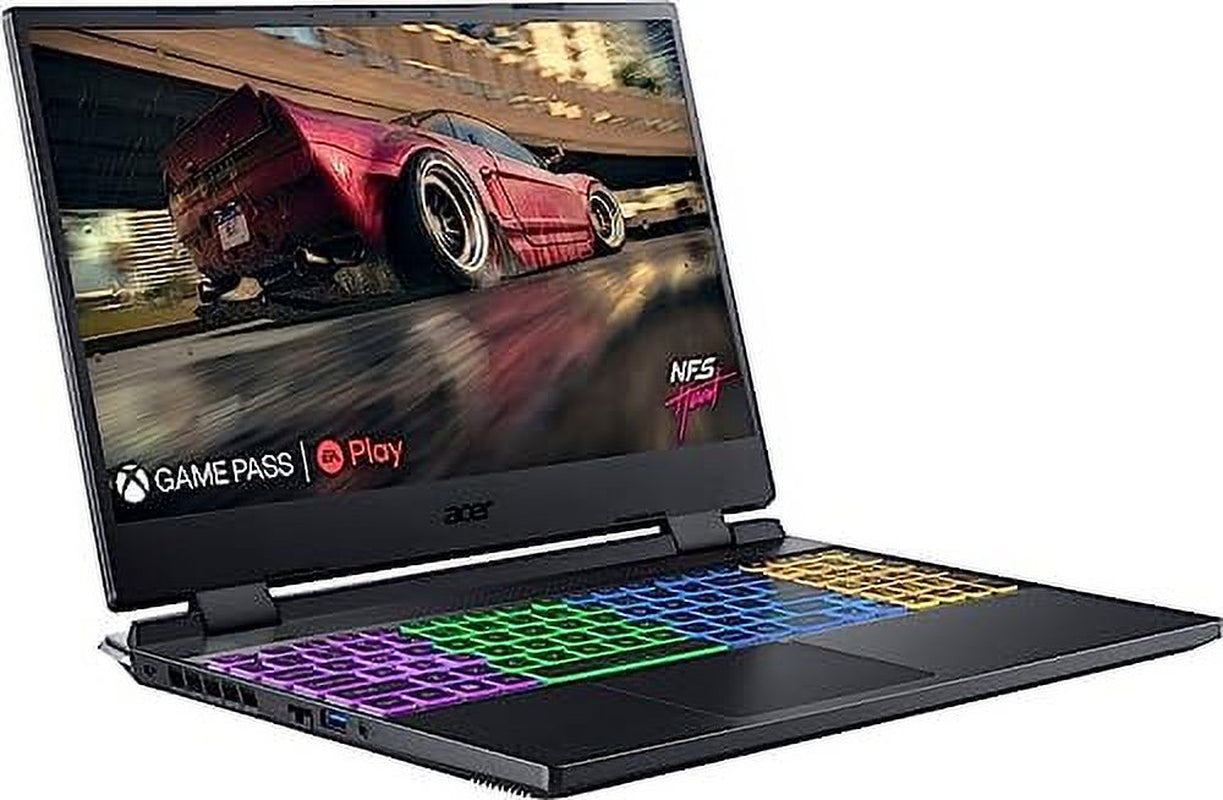 Nitro 5 15 Gaming Laptop 15.6" QHD IPS 165Hz Display AMD Octa-Core Ryzen 7 6800H (Beat I7-11370H) 16GB RAM 1TB SSD Geforce Rtx3070Ti 8GB Graphic RGB Backlit HDMI USB-C Win11Pro Black + HDMI Cable